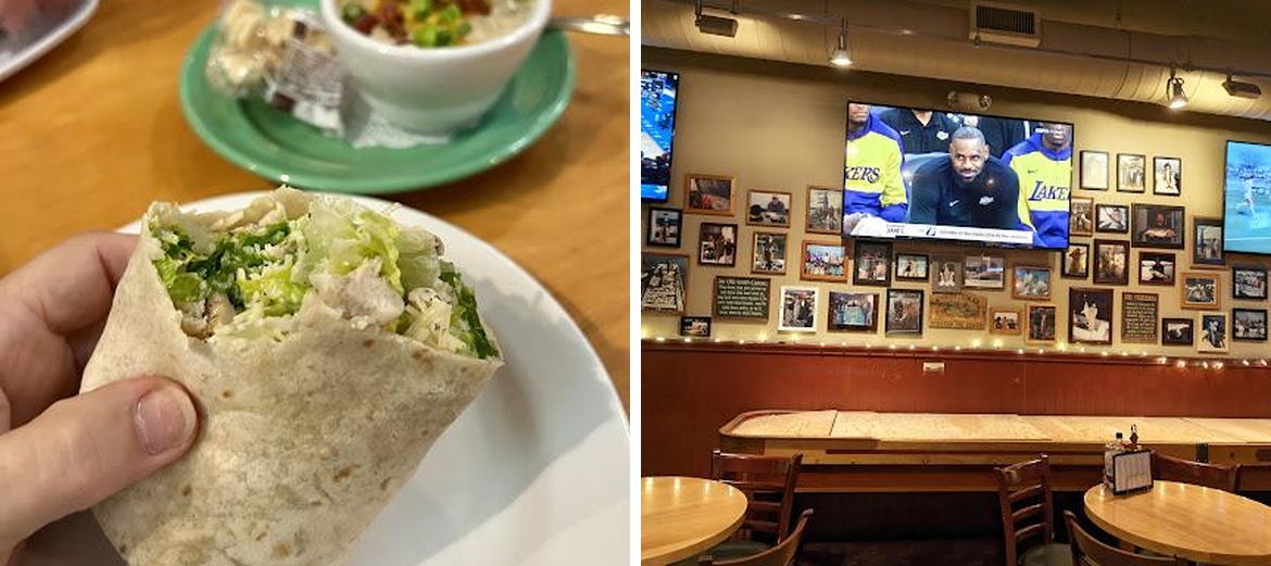 Haley's Sports Bar & Grill Menu