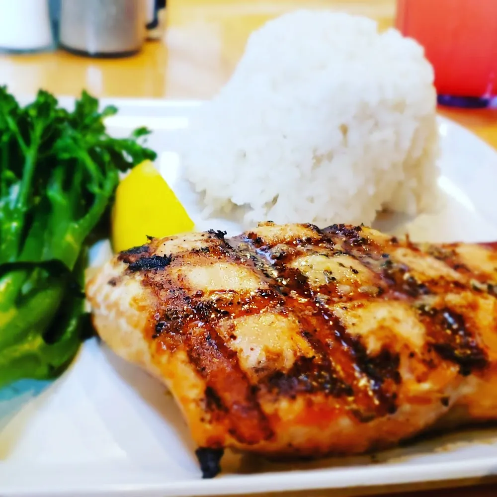 Grilled Coho Salmon